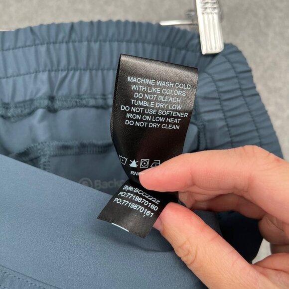 Backcountry Womens On the Go Light Pants Size L Orion Blue Tech Ankle Hike NEW - Picture 8 of 13